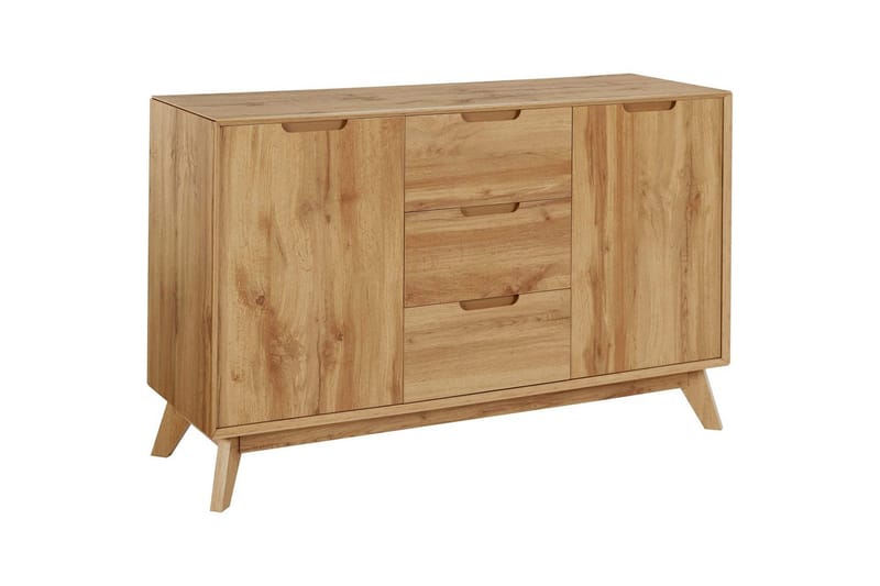 Senkkikaappi Ezra 120x40x75 cm, Wotan tammi - 120x40x75 cm, Wotan tammi - Säilytys - Säilytyskalusteet - Senkki