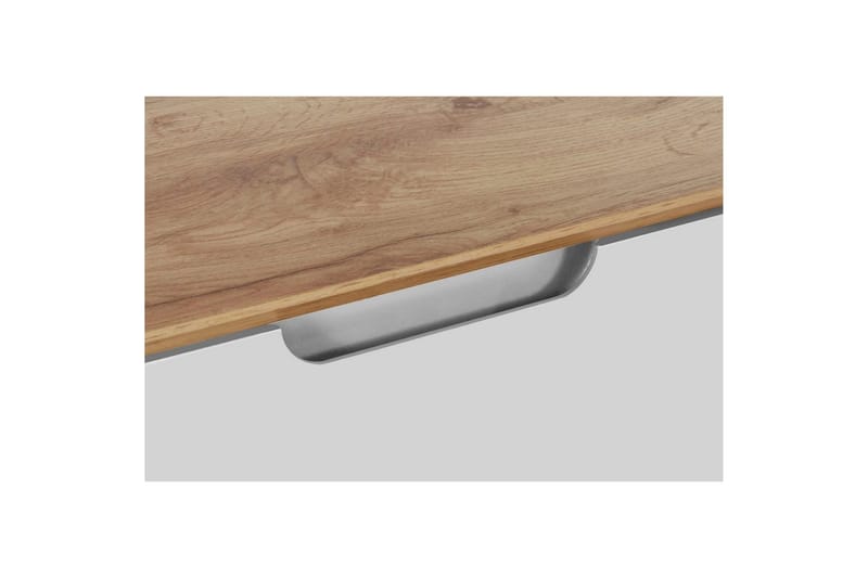 Senkkikaappi Ezra 80x40x75 cm, Wotan tammi/Valkoinen - 80x40x75 cm, Wotan tammi/Valkoinen - Säilytys - Säilytyskalusteet - Senkki