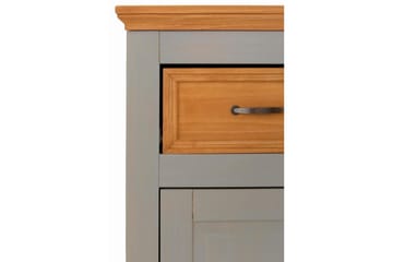 Senkkikaappi Selma 100x38x87 cm, Harmaa/Tahra/Vaha - 100x38x87 cm, Harmaa/Tahra/Vaha - Säilytys - Säilytyskalusteet - Senkki
