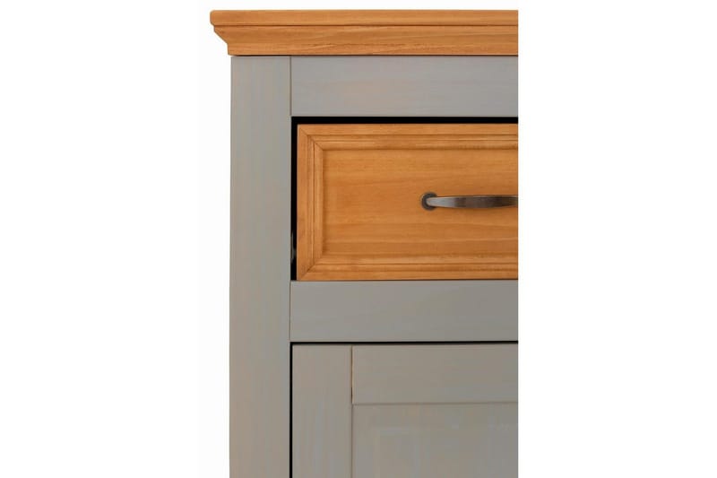 Senkkikaappi Selma 100x38x87 cm, Harmaa/Tahra/Vaha - 100x38x87 cm, Harmaa/Tahra/Vaha - Säilytys - Säilytyskalusteet - Senkki