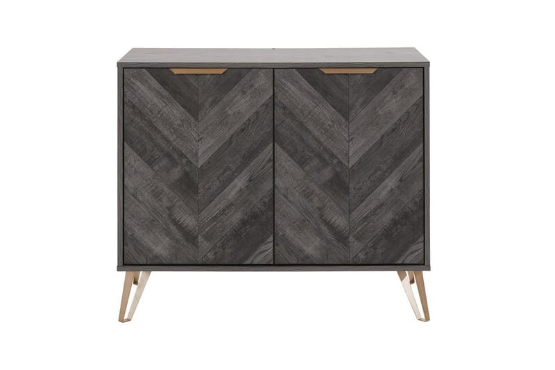 Senkkikaappi Tumma puu 90x40x75 cm - 90x40x75 cm - Säilytys - Säilytyskalusteet - Senkki