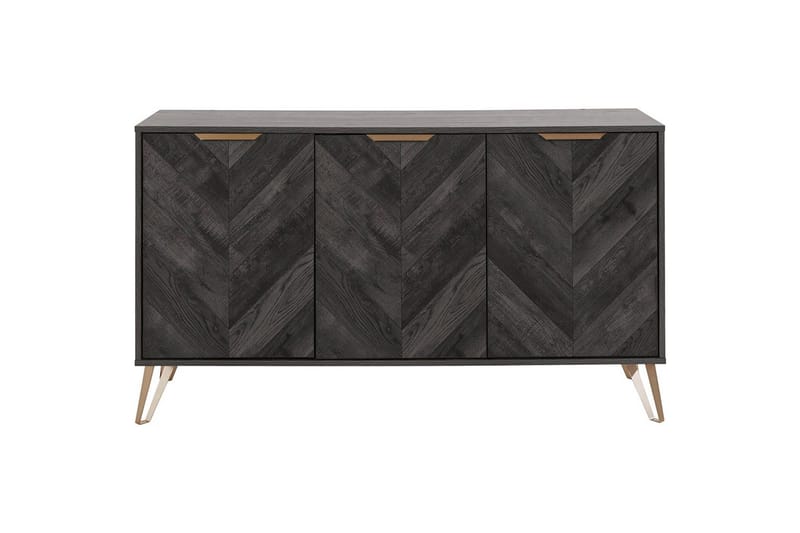 Senkkikaappi Tumma puu 133x40x75 cm - 133x40x75 cm - Säilytys - Säilytyskalusteet - Senkki