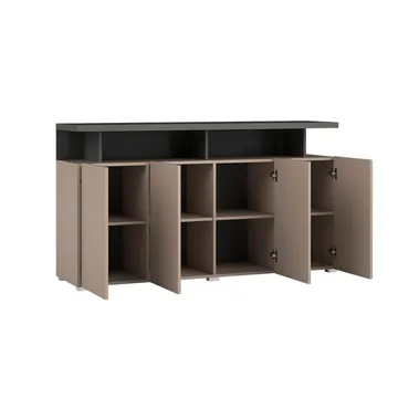 Serio senkki 4 ovella 153 cm puuta - Taupe - Säilytys - Säilytyskalusteet - Senkki