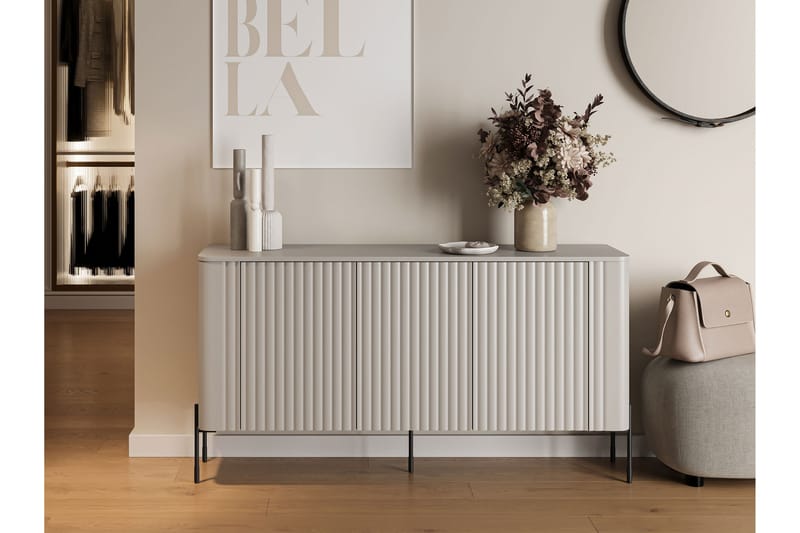 Sherie Senkki 150x40 cm - Beige - Säilytys - Säilytyskalusteet - Senkki