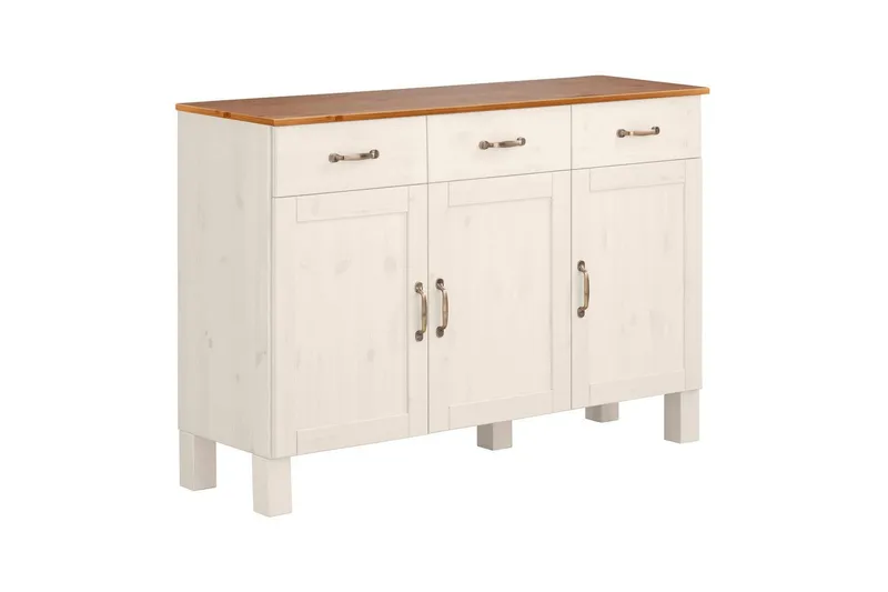 Sideboard & skänk Loft24 Vit,Natur, undefined