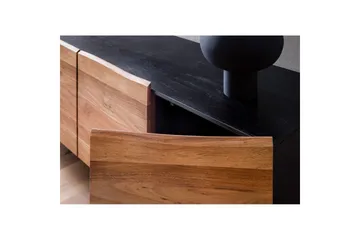 Sideboard & skänk Wohnling Svart, Ljusbrun - Säilytys - Säilytyskalusteet - Senkki