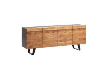 Sideboard & skänk Wohnling Svart, Ljusbrun - Säilytys - Säilytyskalusteet - Senkki