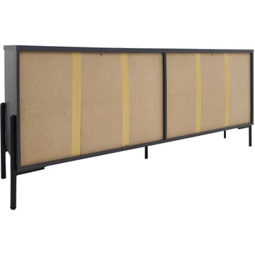 Sideboard Loft24 Grått fiskbensmönster/grå ek - Harmaan tammen kalanruotokuvio / harmaa tammi - Säilytys - Säilytyskalusteet - Senkki