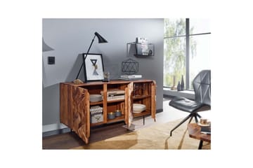 Sidobord & lampbord Wohnling Brun, Svart - Säilytys - Säilytyskalusteet - Senkki