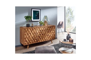 Sidobord & lampbord Wohnling Brun - Säilytys - Säilytyskalusteet - Senkki