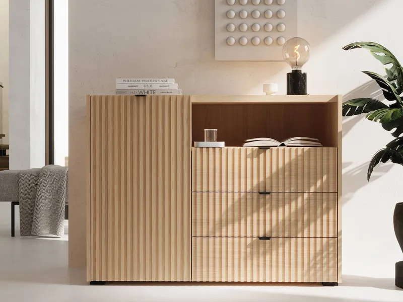 Sovren Lipasto 106 cm - Ruskea - Säilytys - Säilytyskalusteet - Lipasto