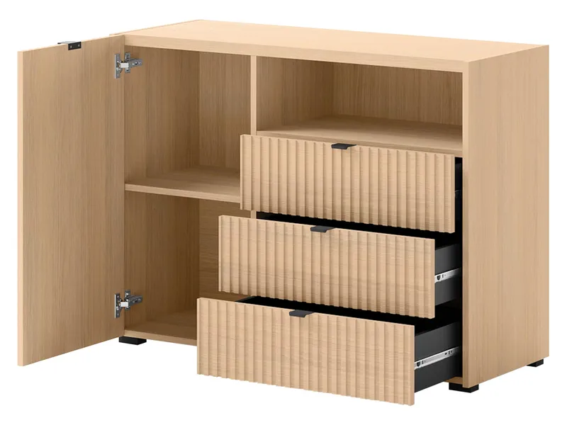 Sovren Lipasto 106 cm - Ruskea - Säilytys - Säilytyskalusteet - Lipasto