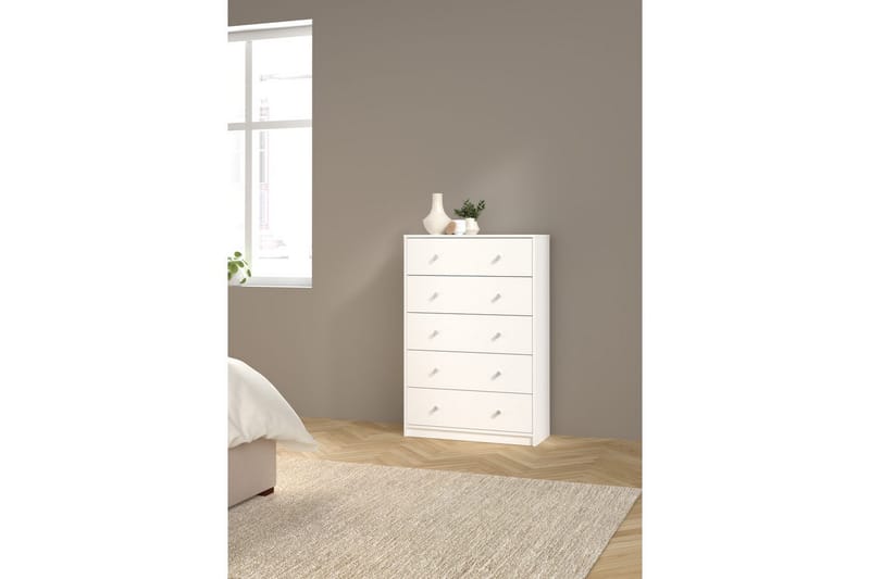 Sundra Laatikosto 72 cm - Valkoinen - Säilytys - Säilytyskalusteet - Lipasto