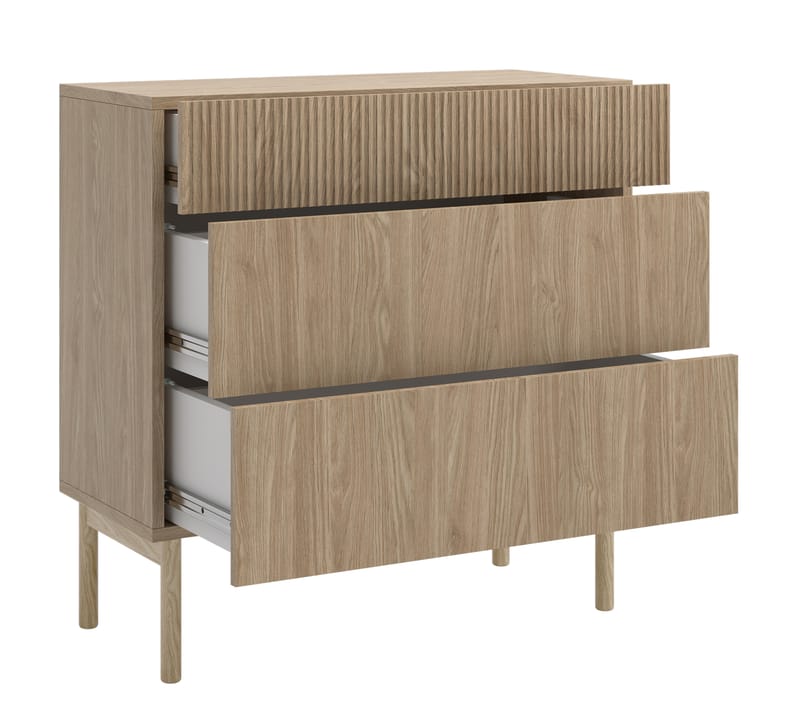Takayo Lipasto 90 cm - Tammi - Säilytys - Säilytyskalusteet - Lipasto