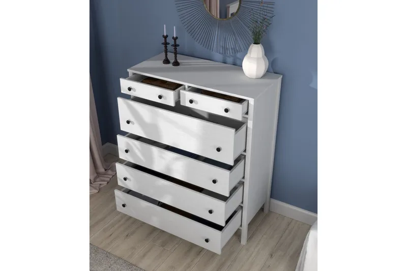 Talven Lipasto 108 cm - Luonnollinen/Valkoinen - Säilytys - Säilytyskalusteet - Lipasto