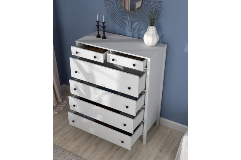 Talven Lipasto 108 cm - Luonnollinen/Valkoinen - Säilytys - Säilytyskalusteet - Lipasto