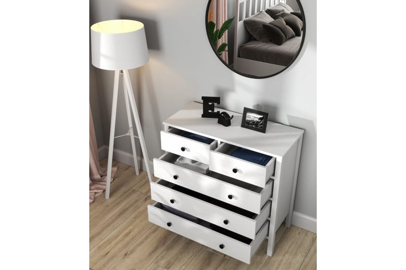 Talven Lipasto 90 cm - Luonnollinen/Valkoinen - Säilytys - Säilytyskalusteet - Lipasto