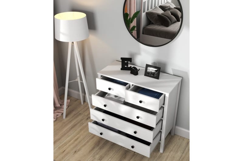 Talven Lipasto 90 cm - Luonnollinen/Valkoinen - Säilytys - Säilytyskalusteet - Lipasto