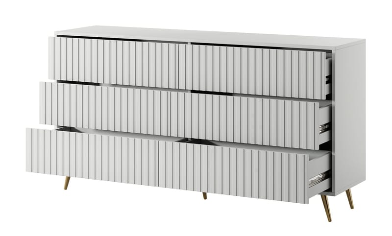 Tapas Lipasto 154 cm - Valkoinen - Säilytys - Säilytyskalusteet - Lipasto