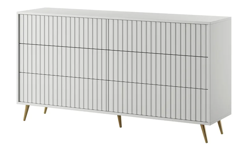 Tapas Lipasto 154 cm - Valkoinen - Säilytys - Säilytyskalusteet - Lipasto