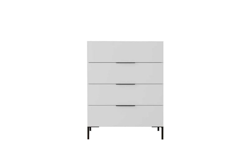 Tavallinen lipasto ilman yläosaa Lipasto Matul, valkoinen Vit - Säilytys - Säilytyskalusteet - Lipasto