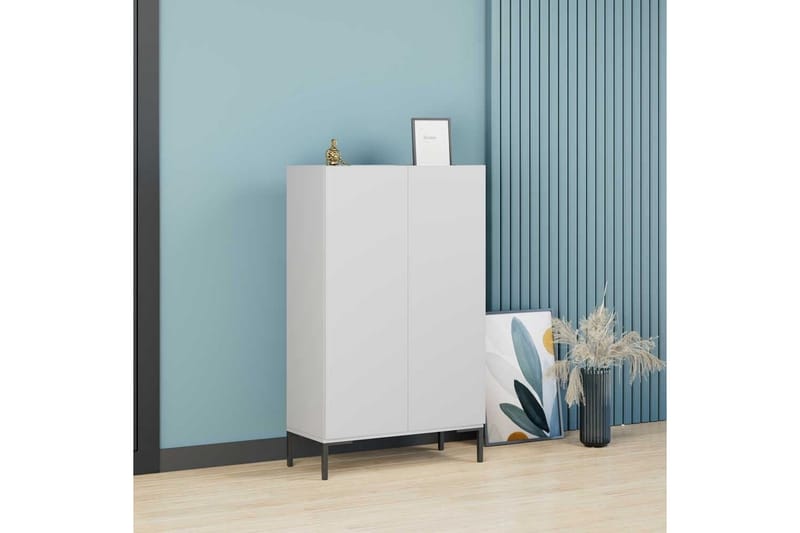 Tavallinen lipasto ilman yläosaa Monitoimikaappi Ostwerwalla valkoinen Valkoinen - Säilytys - Säilytyskalusteet - Lipasto