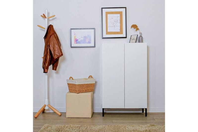 Tavallinen lipasto ilman yläosaa Monitoimikaappi Ostwerwalla valkoinen Valkoinen - Säilytys - Säilytyskalusteet - Lipasto