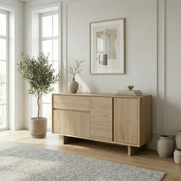 Tavon konsolipöytä 146x76x45 cm - Luonnontammi - Säilytys - Säilytyskalusteet - Senkki