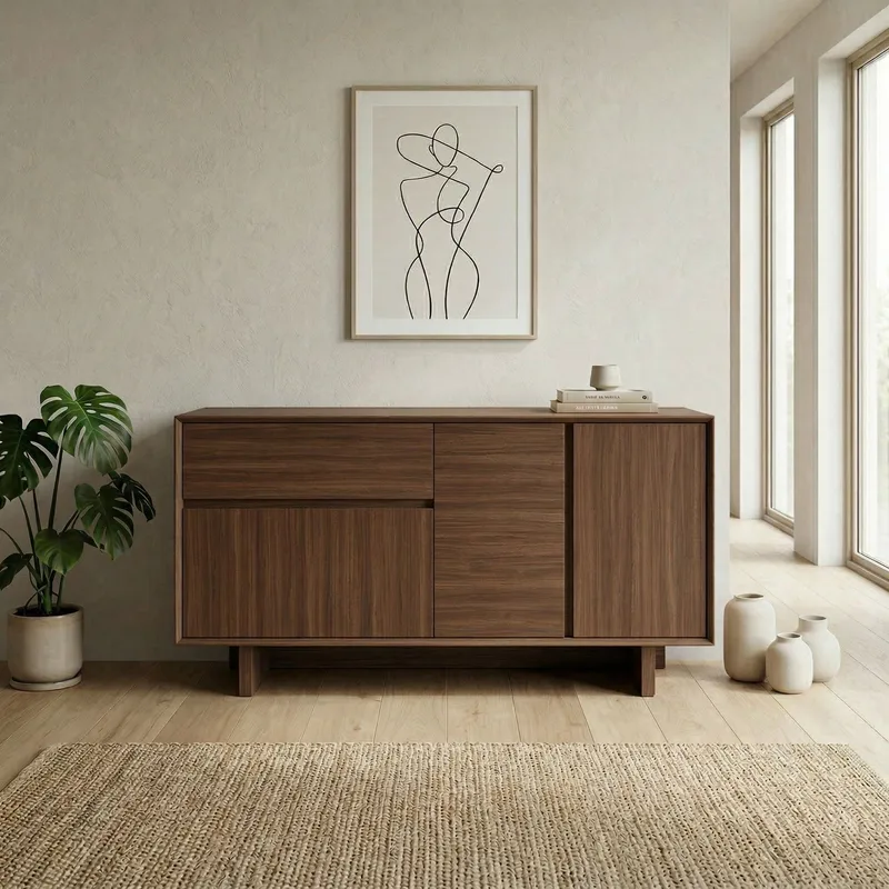 Tavon konsolipöytä 146x76x45 cm - Milano Walnut - Säilytys - Säilytyskalusteet - Senkki