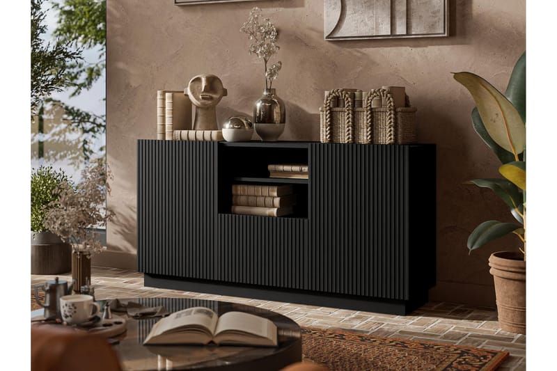 Torvalen Senkki 150x42 cm - Musta - Säilytys - Säilytyskalusteet - Senkki