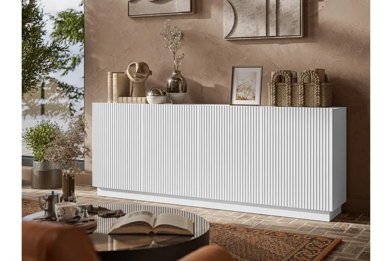 Torvalen Senkki 200x42 cm - Valkoinen - Säilytys - Säilytyskalusteet - Senkki