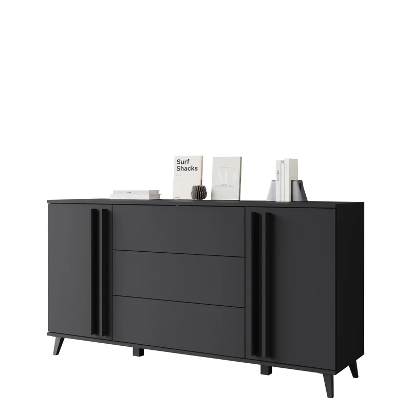 Torvos Lipasto 150 cm, Musta