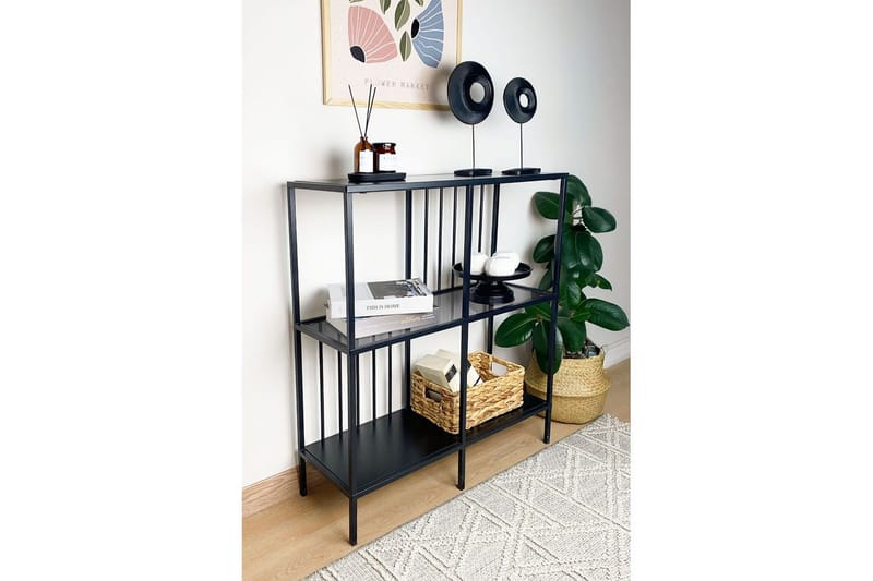 Travos Skänk 80x30 cm, Musta