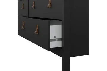 Vallvidera Lipasto 159,6 cm - Musta - Säilytys - Säilytyskalusteet - Lipasto
