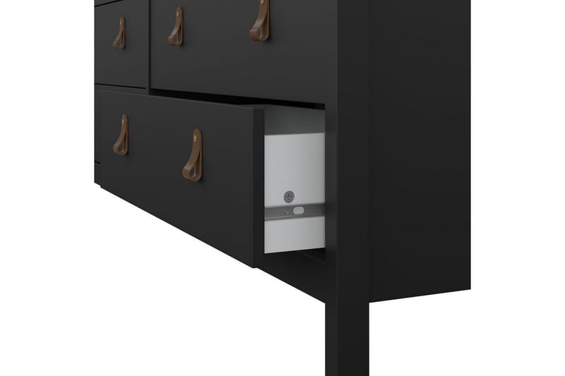 Vallvidera Lipasto 159,6 cm - Musta - Säilytys - Säilytyskalusteet - Lipasto