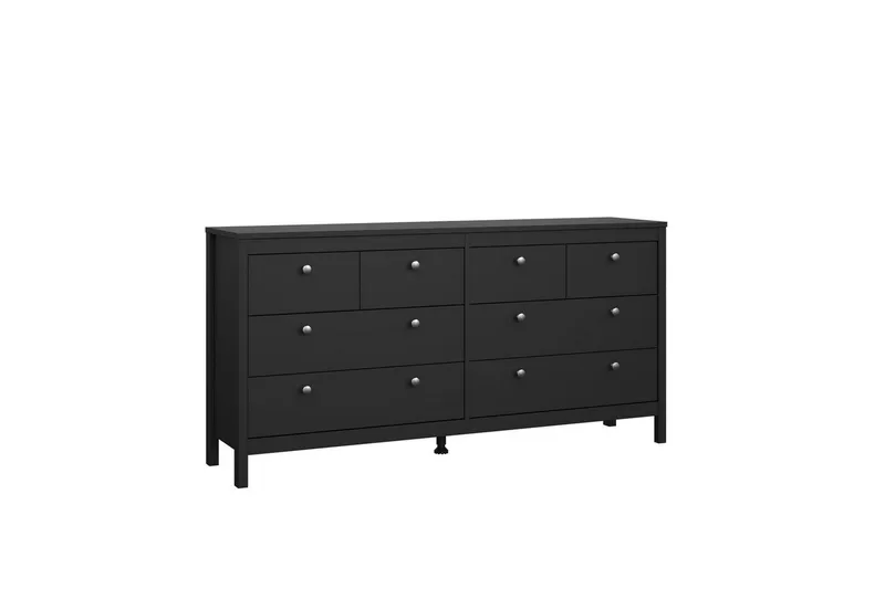 Vallvidera Lipasto 159,6 cm - Musta - Säilytys - Säilytyskalusteet - Lipasto