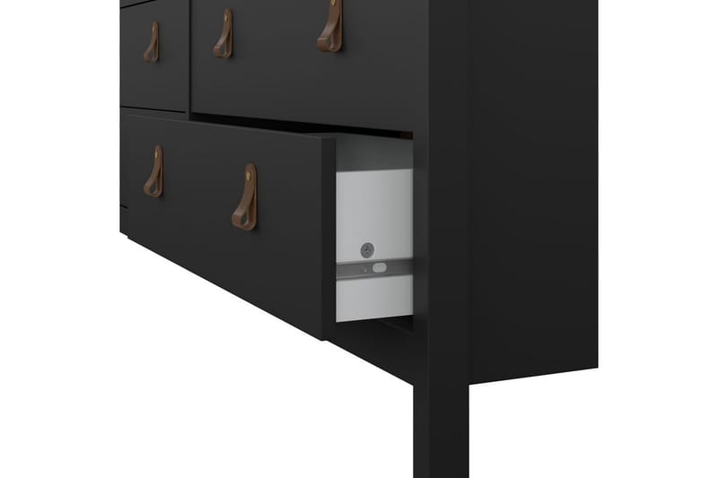 Vallvidera Lipasto 159,6 cm - Musta - Säilytys - Säilytyskalusteet - Lipasto