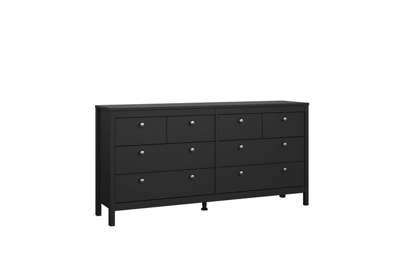 Vallvidera Lipasto 159,6 cm - Musta - Säilytys - Säilytyskalusteet - Lipasto