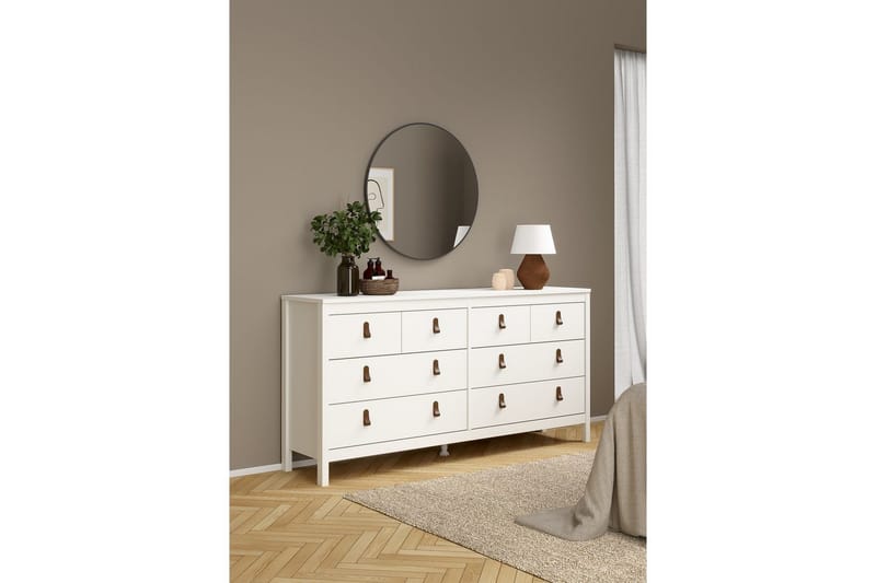 Vallvidera Lipasto 160 cm - Valkoinen - Säilytys - Säilytyskalusteet - Lipasto