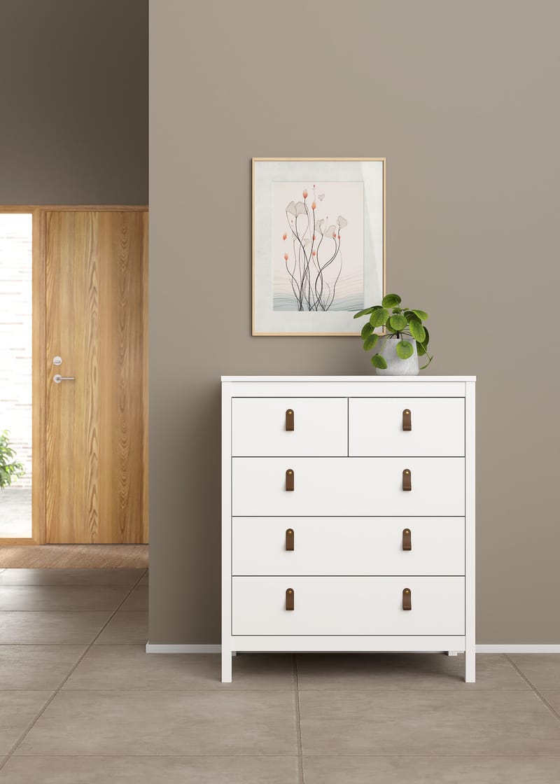 Vallvidera lipasto 5 laatikolla 82 cm - Säilytys - Säilytyskalusteet - Lipasto