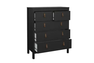 Vallvidera Lipasto 82,3 cm - Musta - Säilytys - Säilytyskalusteet - Lipasto