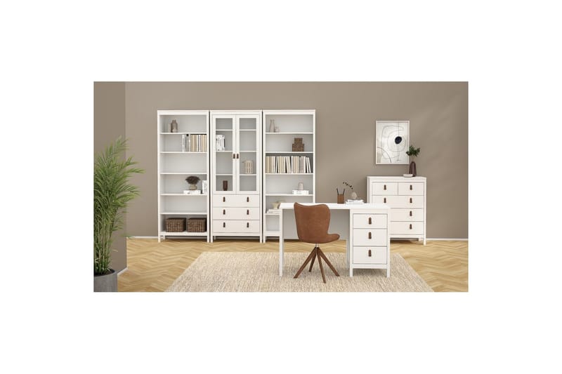 Vallvidera Lipasto 82 cm - Valkoinen - Säilytys - Säilytyskalusteet - Lipasto