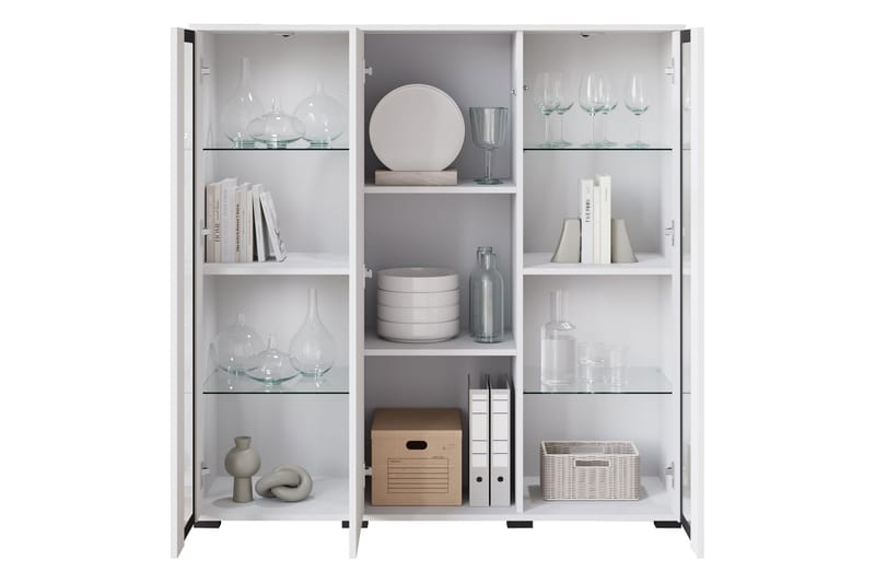 Vanha Highboard - Musta - Säilytys - Säilytyskalusteet - Senkki
