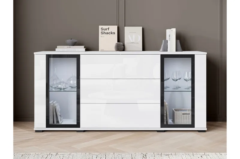 Vanha Senkki 150x40 cm - Ruskea - Säilytys - Säilytyskalusteet - Senkki