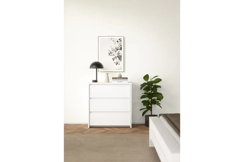 Varun Lipasto 80 cm - Valkoinen - Säilytys - Säilytyskalusteet - Lipasto