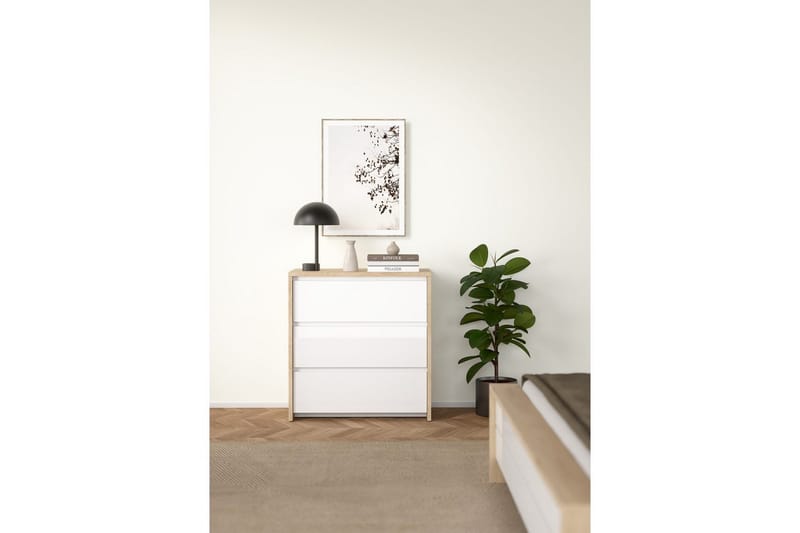 Varun Lipasto 80 cm - Valkoinen - Säilytys - Säilytyskalusteet - Lipasto