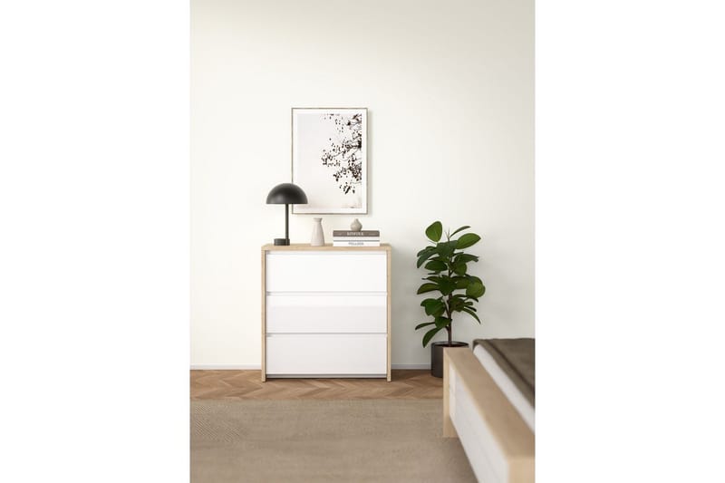 Varun Lipasto 80 cm - Valkoinen - Säilytys - Säilytyskalusteet - Lipasto