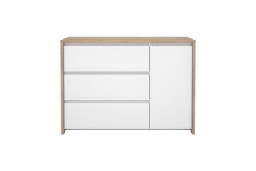 Varun Senkki 119x48 cm - Valkoinen/Luonnonväri - Säilytys - Säilytyskalusteet - Senkki