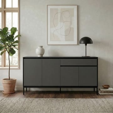 Velar konsolipöytä 180x80x40 cm - Antrasiitti, Wood Black, Musta - Säilytys - Säilytyskalusteet - Senkki