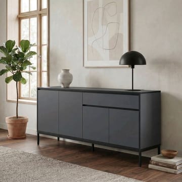Velar konsolipöytä 180x80x40 cm - Antrasiitti, Wood Black, Musta - Säilytys - Säilytyskalusteet - Senkki
